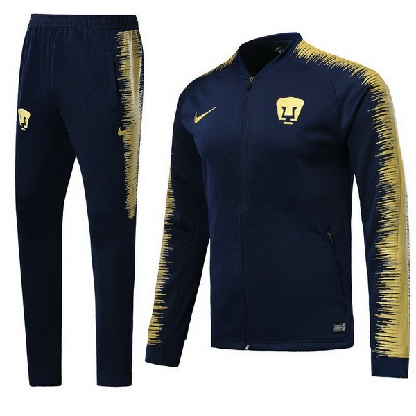 UNAM Pumas Trainingsanzug 2018-19 Blau Fussballtrikots Günstig